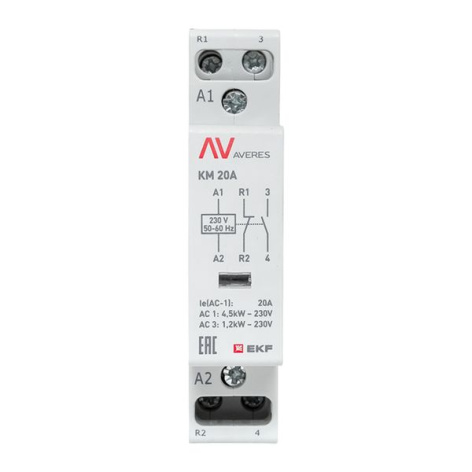 фото Контактор модульный EKF km-av-1-20-11-230V в Екатеринбурге