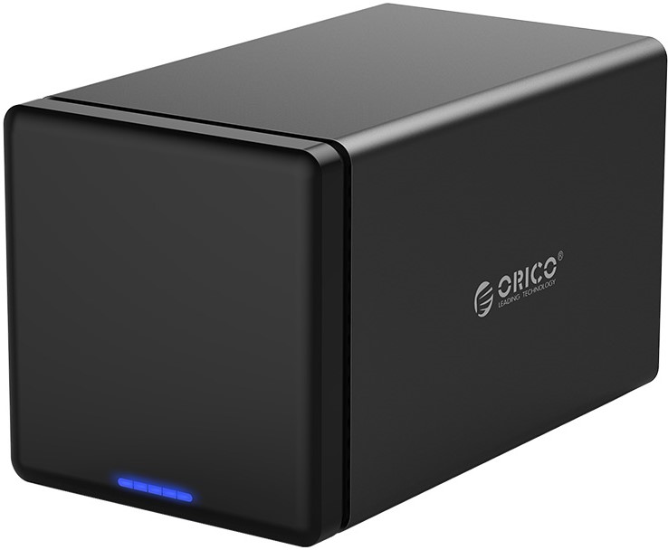 

Внешний корпус Orico NS400RC3 4*2.5"/3.5" HDD/SSD, RAID, USB Type-C, черный, NS400RC3