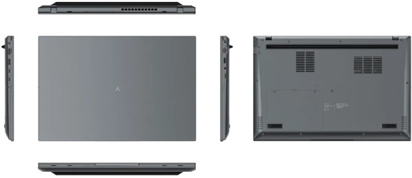 фото Ноутбук Digma Pro Fortis M 17.3" (AMD Ryzen 5, 16Гб DDR4, SSD 512 Гб, Radeon Graphics, Windows 11 Профессиональная) Серый [DN17R5-ADXW01]