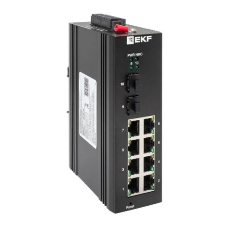 фото Коммутатор промышленный управляемый EKF TSX-ML2-2GX/SFP-8GT в Красноярске
