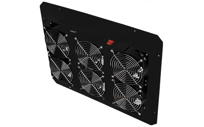 

Вентиляторный блок TLK TLK-FAN6-BK для напольных шкафов серий TFR, TFL, TFE, 6 вентиляторов, без шнура питания, черный, TLK-FAN6-BK