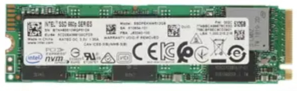 фото Накопитель SSD M.2 2280 Intel SSDPEKNW512G8X1