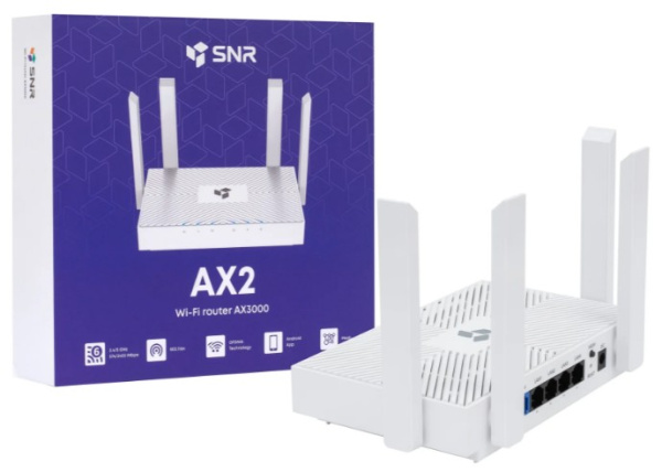 фото Роутер WiFi SNR AX2 (УЦЕНЕННЫЙ) в Смоленске