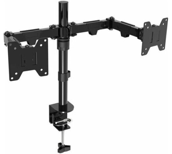 

Крепление настольное Wize WDM2-32 для двух мониторов 14"-32", VESA 75x75, 100x100, макс. нагрузка 10 кг, расст. от основания до 374 мм., наклон -60°/+, WDM2-32