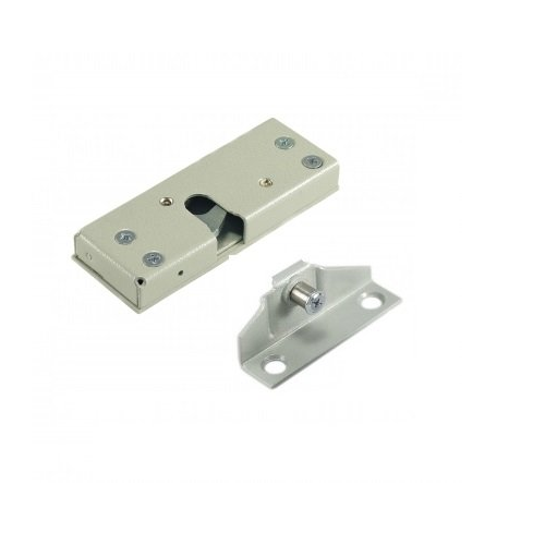 

Замок электромеханический Promix Promix-SM306.10 silver (Шериф-6 НЗ-С) узкий накладной усилие удержания 300 кг, SM306.10