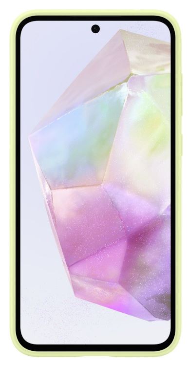 

Чехол Samsung EF-PA356TMEGRU для Samsung Galaxy A35 Silicone Case A35 лайм, EF-PA356TMEGRU