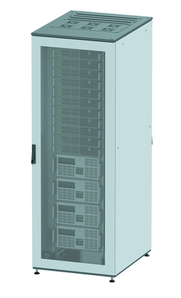 

Шкаф напольный 19", 42U DKC R5IT4268PF 600х800 двери перфорированная/перфорированная, укомплектован вводом и заглушками RAL7011/7035, "RAM telecom", R5IT4268PF