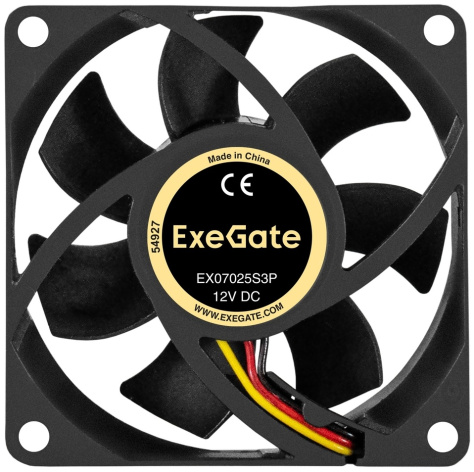 фото Вентилятор для корпуса Exegate EX07025S3P в Казани
