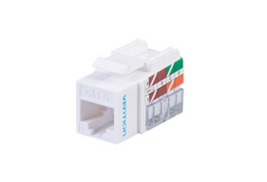 

Модуль Vention IPDW0 keystone Jack Cat.6 UTP белый, IPDW0