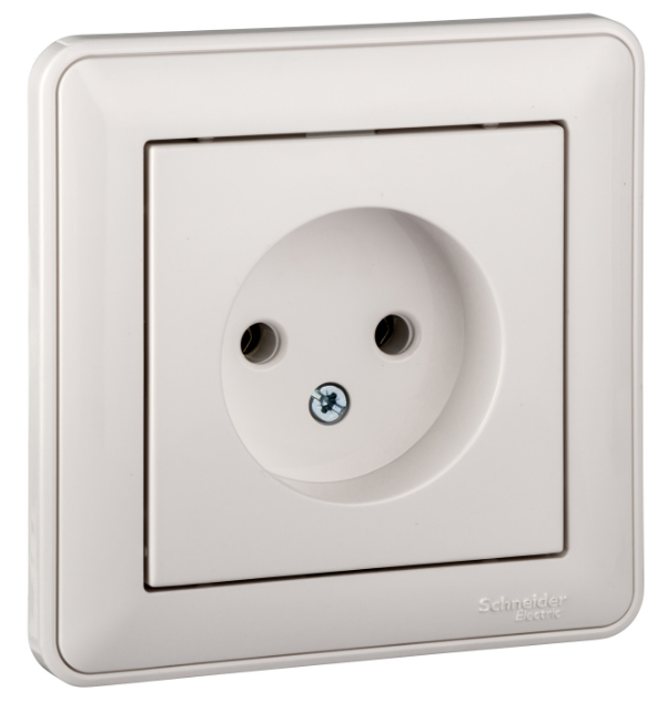 

Розетка Schneider Electric RS16-153-18 б/з без шторок, 16А (в сборе) бел, RS16-153-18
