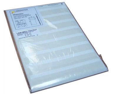 фото Маркер на кабель  Lanmaster LAN-MCL-25x10x7 в Екатеринбурге