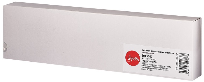 

Картридж Sakura C13S015307BA для матричных принтеров EPSON LQ630K/LQ635K/LQ-635KII/LQ730K/630/LQ80KF/ LQ-80KFⅡ/LQ735K/LQ610K/615K/TS630K/TS635K/LQ630K, C13S015307BA