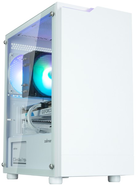 

Корпус mATX Zalman T4 PLUS WHITE без БП, боковая панель из закалённого стекла, USB 2.0, 2*USB 3.0, T4 PLUS WHITE