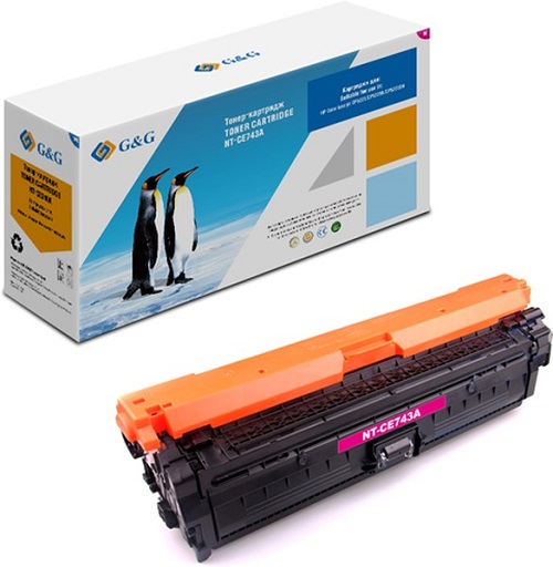 

Картридж GG-CE743A Cartridge G&G for HP CLJ CP5225/CP5225N/CP5225DN, with chip (7300), GG-CE743A