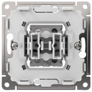 фото Выключатель двухклавишный Systeme Electric GAL000317S