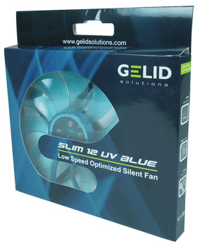 фото Вентилятор для корпуса GELID SLIM 12 UV Blue в Уфе