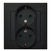 фото Розетка Ospel GP-2RSP/33