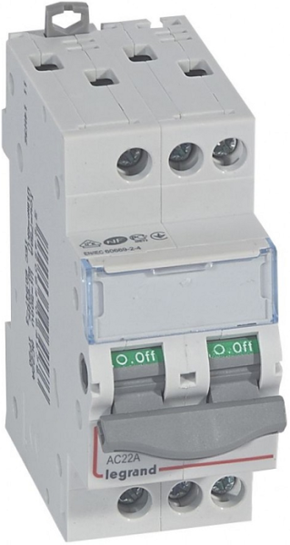 Изображение товара Выключатель-разъединитель Legrand 406457 для безопасного управления электрическими цепями