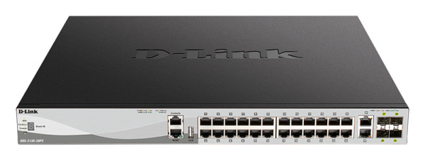 фото Коммутатор управляемый D-link DGS-3130-30PS/B2A в Перми