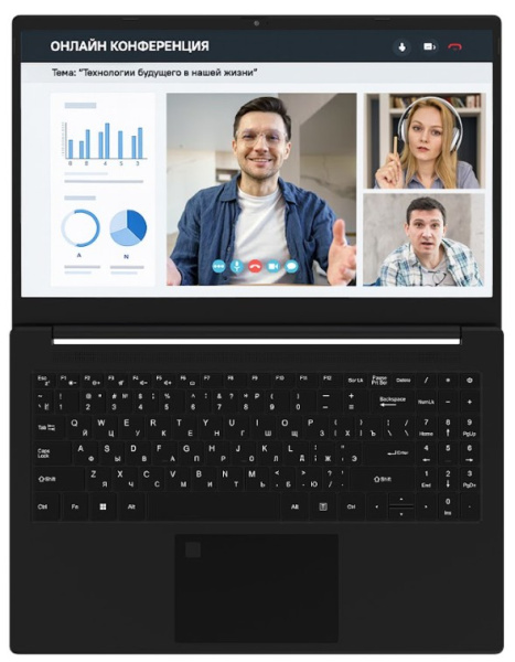 фото Ноутбук  Rikor NINO 201.2 в Уфе 15.6 ", Ryzen 5, 16 Гб RAM, 512 Гб SSD, Radeon Graphics, Черный