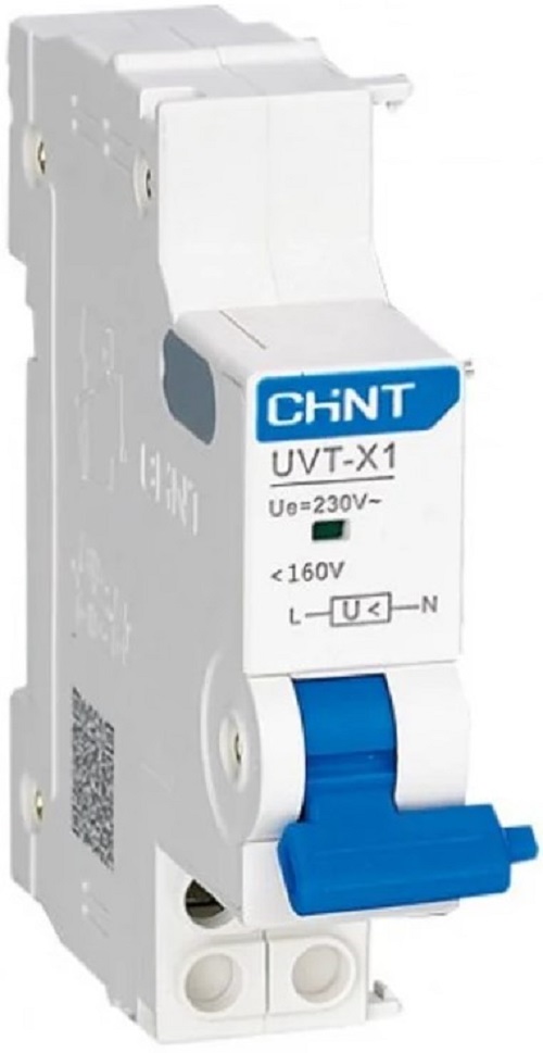 

Расцепитель минимального напряжения CHINT 814987 UVT-X1 для NXB-63, 814987