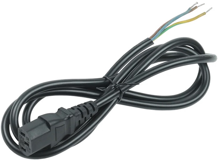 

Кабель питания ITK PC-C13N-3M 3x1,5 3М с разъёмом С13-б/р, PC-C13N-3M