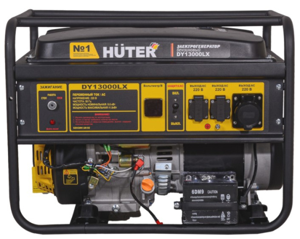 фото Генератор бензиновый Huter DY13000LX в Казани