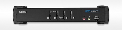 

Переключатель KVM Aten CS1764A-AT-G switch, DVI+KBD+MOUSE, 1> 4 cpu/блока/порта/port USB, c KVM-шнурами USB 4х1.8 м, CS1764A-AT-G