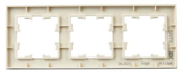 фото Рамка тройная  IEK BR-M32-G-K10 в Екатеринбурге