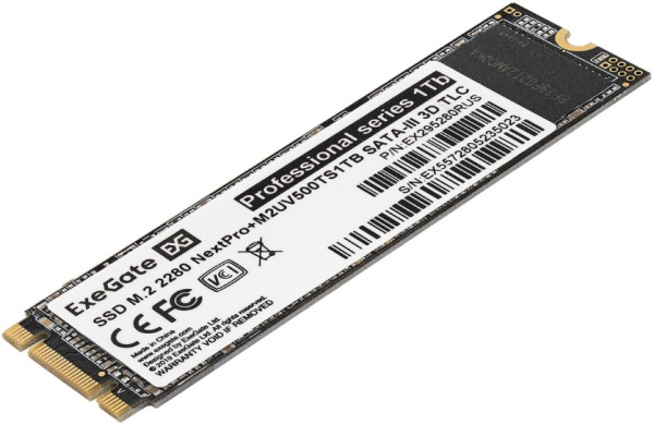 фото Накопитель SSD M.2 2280 Exegate NextPro+ M2UV500TS1TB в Самаре 1024 ГБ