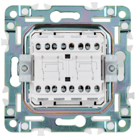 фото Переключатель двухклавишный  IEK SK-V23-0-10-K10 в Красноярске
