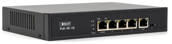 фото Коммутатор  Бастион SKAT PoE-4E-1G в Казани