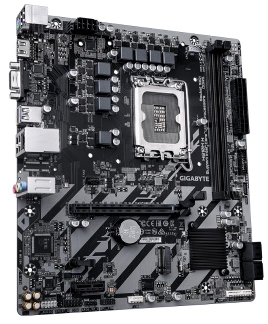 

Материнская плата mATX GIGABYTE H810M H (LGA1851, H810, 2*DDR5 (6400), PCIe, M.2, 4*SATA, USB 3.2, 5*USB 2.0, HDMI, VGA), H810M H