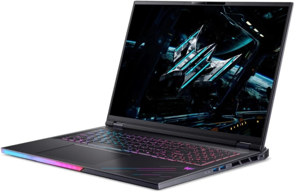 фото Ноутбук  Acer Predator Helios 18 AI PH18-73-939Q в Красноярске 18 ", Core Ultra 9, 32 Гб RAM, 2 Тб SSD, GeForce RTX 5080, Черный
