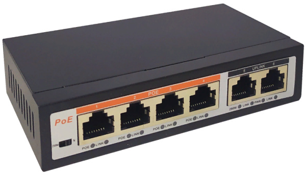 фото Коммутатор неуправляемый True IP Systems TI-204P в Красноярске