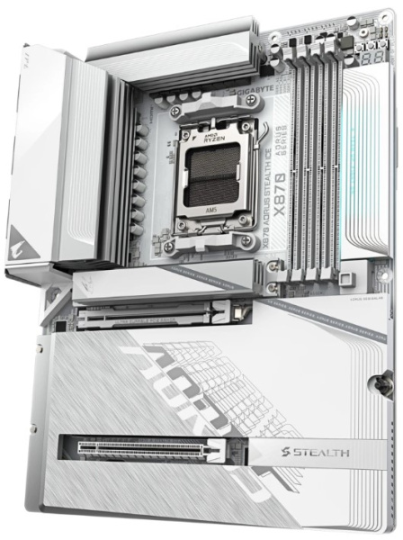 фото Материнская плата ATX GIGABYTE X870 AORUS STEALTH ICE в Екатеринбурге