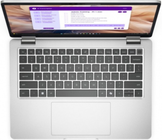 фото Ноутбук Dell Pro 13 Plus 13.3" (Intel Core Ultra 7, 16Гб , SSD 1 Тб, Arc graphics, Windows 11 Профессиональная) Серебристый [Pro13Plus-7613/W11P]