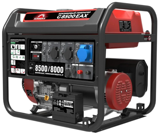 фото Генератор бензиновый SUNREKA G8500EAX в Санкт-Петербургe