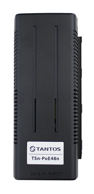 

Инжектор PoE Tantos TSn-PoE48n для сетей 10/100/1000 BaseT, подойдет для питания сетевых устройств, поддерживающих технологию PoE, TSn-PoE48n