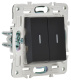 фото Переключатель двухклавишный  IEK SK-V22-1-10-K02 в Уфе