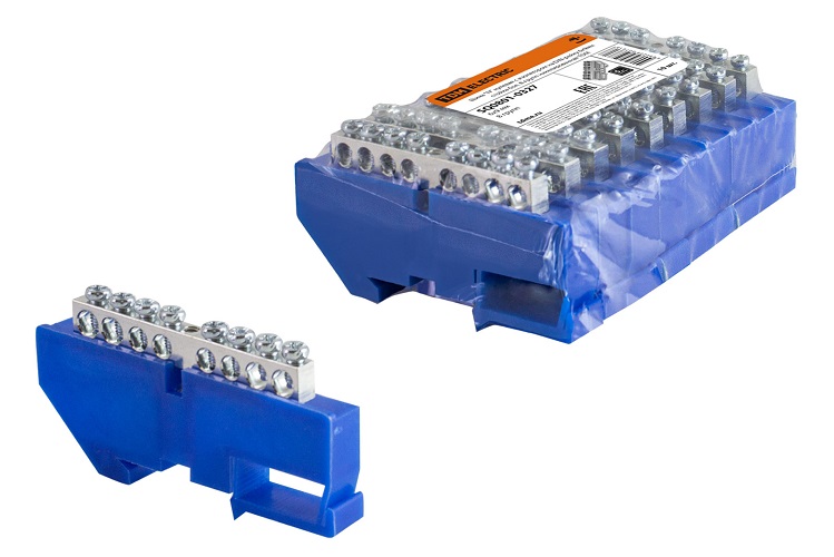 

Шина TDM SQ0801-0327 "N" нулевая с изолятором на DIN-рейку 6x9мм стойка бол. 8 групп никелированная (упак. 10 шт), SQ0801-0327