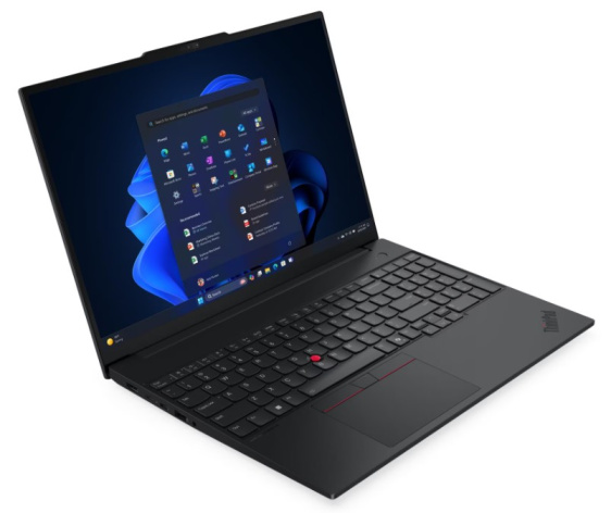 фото Ноутбук Lenovo ThinkPad E16 GEN 3 16" (Intel Core 7, 16Гб DDR5, SSD 512 Гб, Arc graphics, Без ОС) Черный [21TF004QFW]