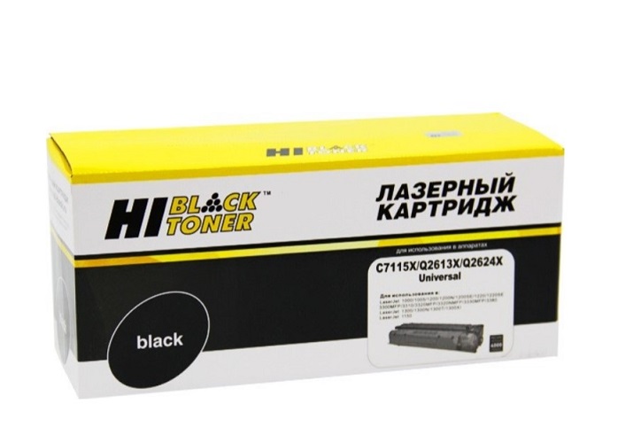 

Картридж Hi-Black 200130161 (HB-C7115X/Q2613X/Q2624X) для HP LJ 1200/1300/1150, Универсальный, 4K, 200130161