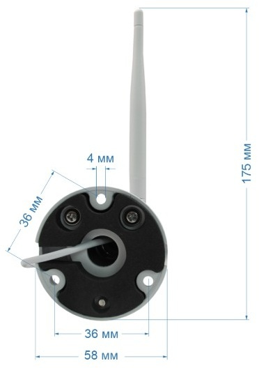 фото Видеокамера IP Space Technology WL-K301 (белый)