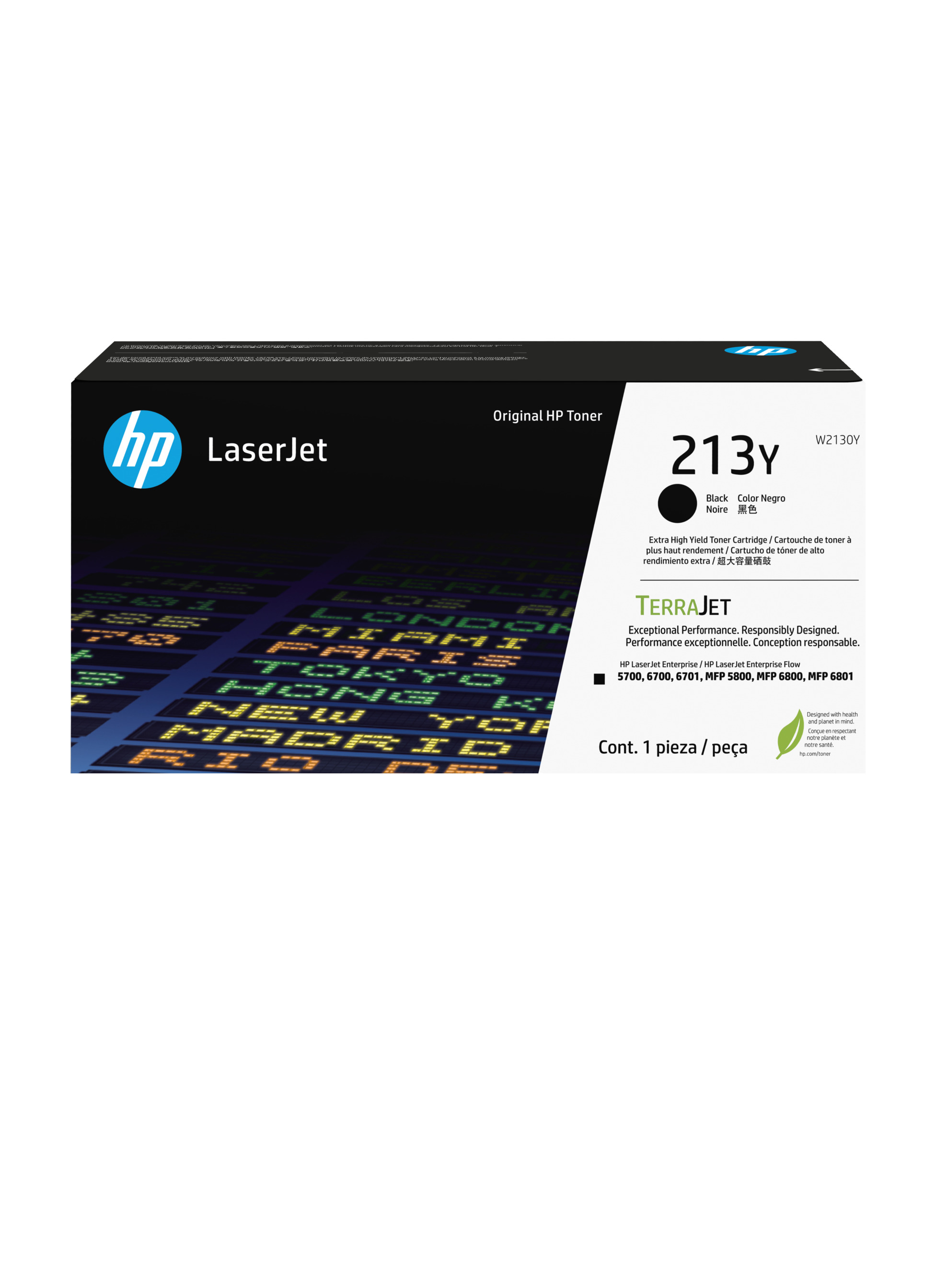 

Картридж HP W2130Y 213Y черный, 18000 стр, W2130Y