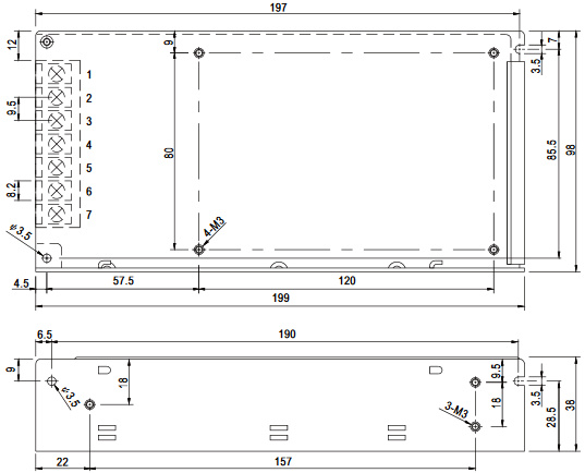 фото Преобразователь DC-DC модульный Mean Well SD-100D-12 в Уфе