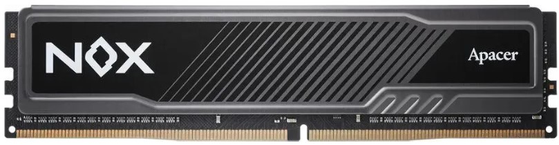 

Модуль памяти DDR4 32GB (2*16GB) Apacer AH4U32G36C25YMBAA-2 NOX PC4-28800 3600MHz CL18 радиатор 1.35V, AH4U32G36C25YMBAA-2