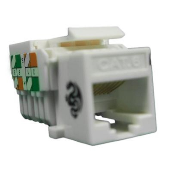

Модуль Keystone RJ45 UTP BNH B300.1-6-NB90-SL RJ45, Krone, кат. 6, неэкр., цвет: белый, узкий, B300.1-6-NB90-SL