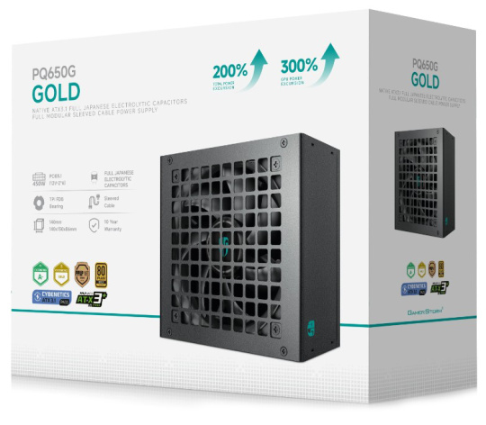 фото Блок питания ATX Deepcool GAMERSTORM PQ650G в Казани