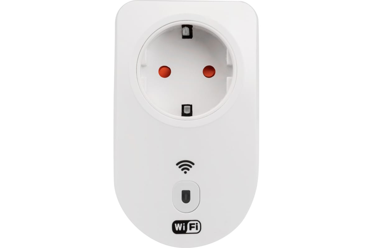 

Розетка умная Rexant 11-6009 Wi-Fi/дистанционное управление бытовыми приборами 16 А, 11-6009